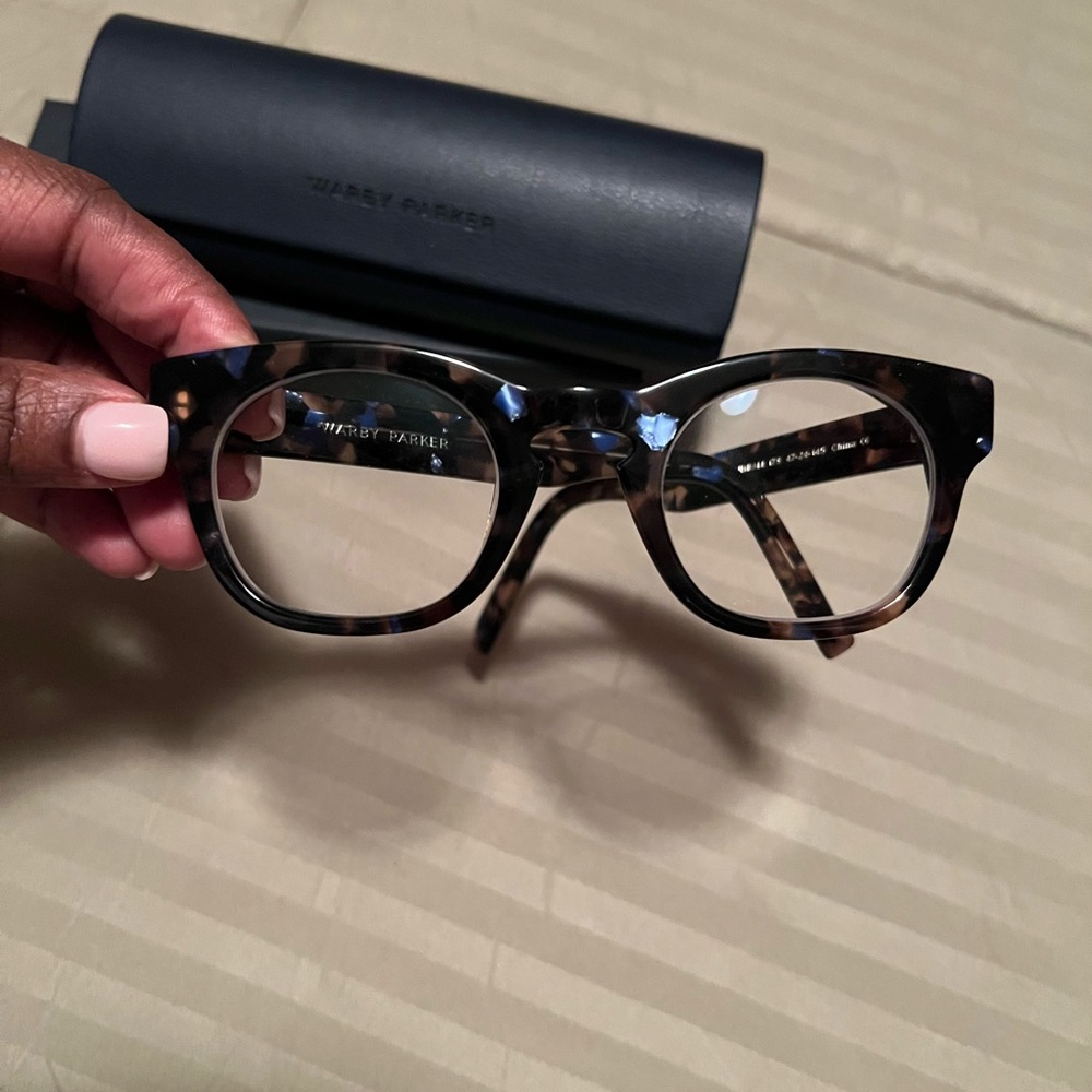 Warby Parker KIMBELL eyeglasses/blue multi color